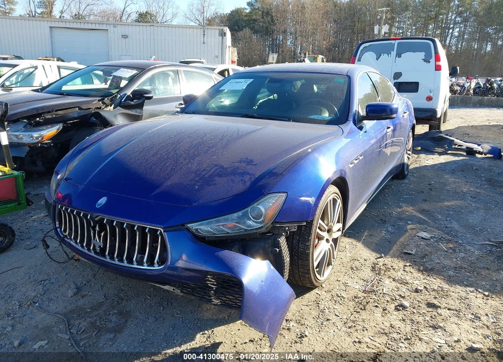 2014 MASERATI GHIBLI VIN: ZAM57RTA9E1097805