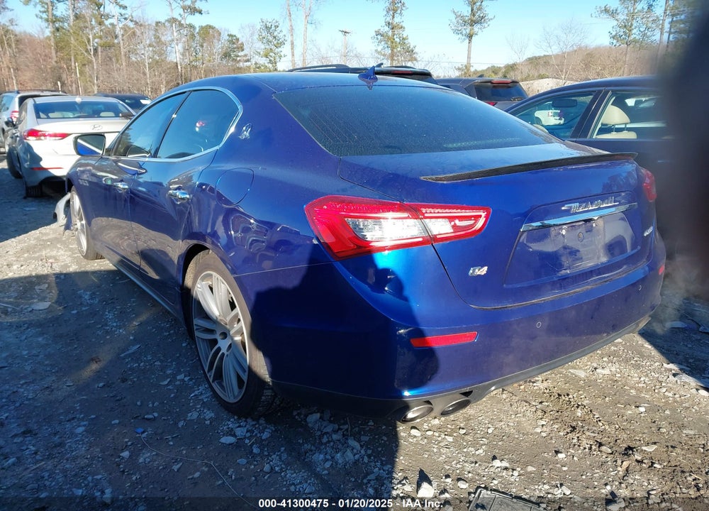 2014 MASERATI GHIBLI VIN: ZAM57RTA9E1097805