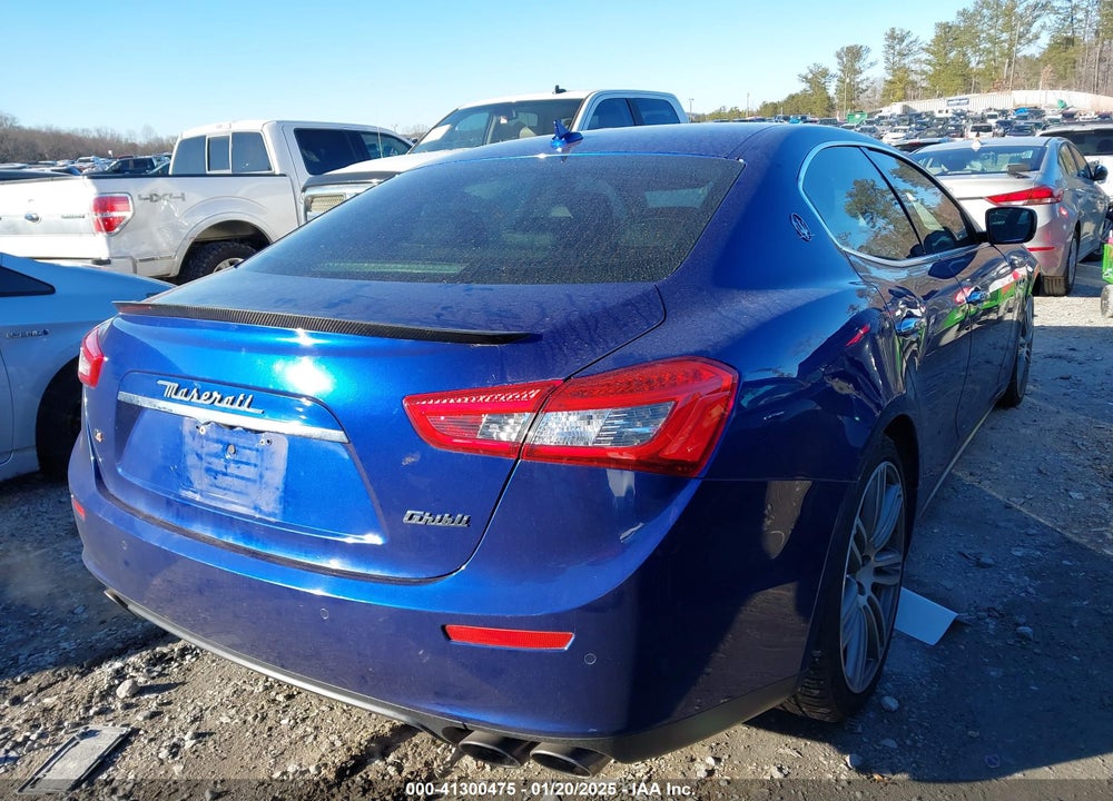 2014 MASERATI GHIBLI VIN: ZAM57RTA9E1097805