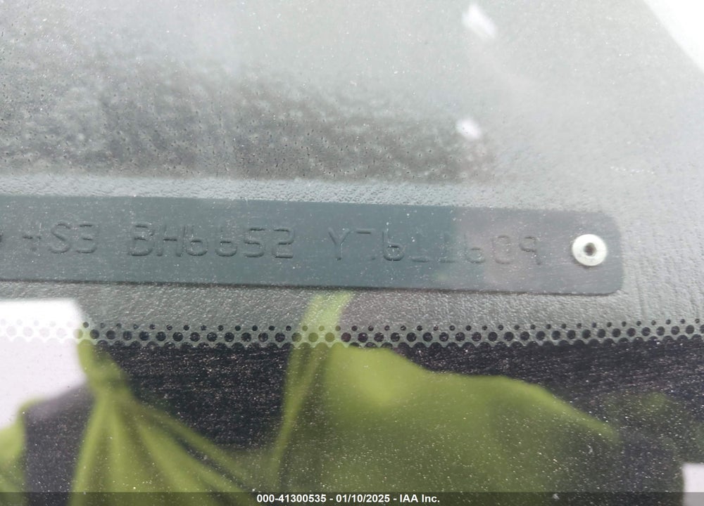 2000 SUBARU OUTBACK VIN: 4S3BH6652Y7611609