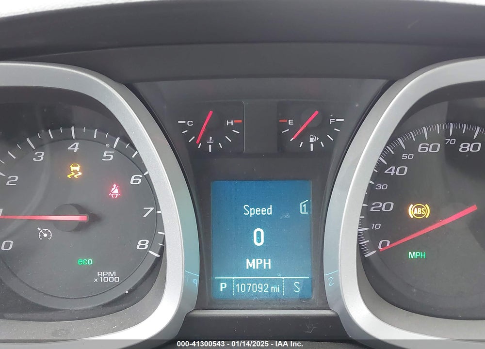 2012 CHEVROLET EQUINOX VIN: 2GNFLGEK0C6316974