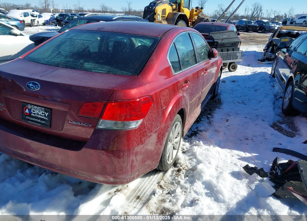 2013 SUBARU LEGACY VIN: 4S3BMCC6XD3015978