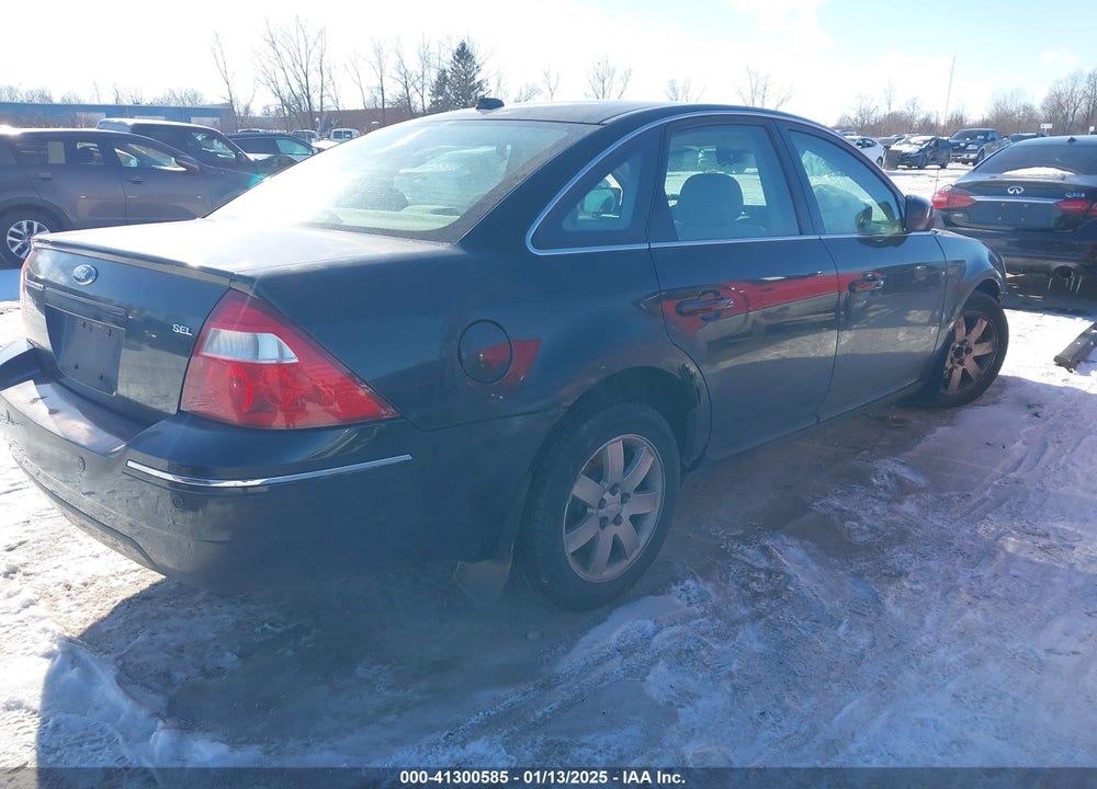 2007 FORD FIVE HUNDRED SEL VIN: 1FAFP24147G118869