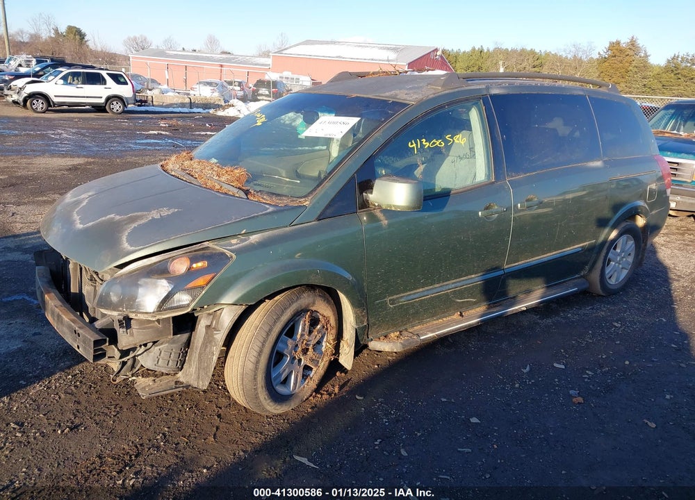 2004 NISSAN QUEST 3.5 SL VIN: 5N1BV28U64N332378