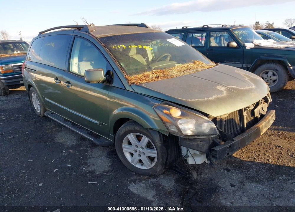 2004 NISSAN QUEST 3.5 SL VIN: 5N1BV28U64N332378