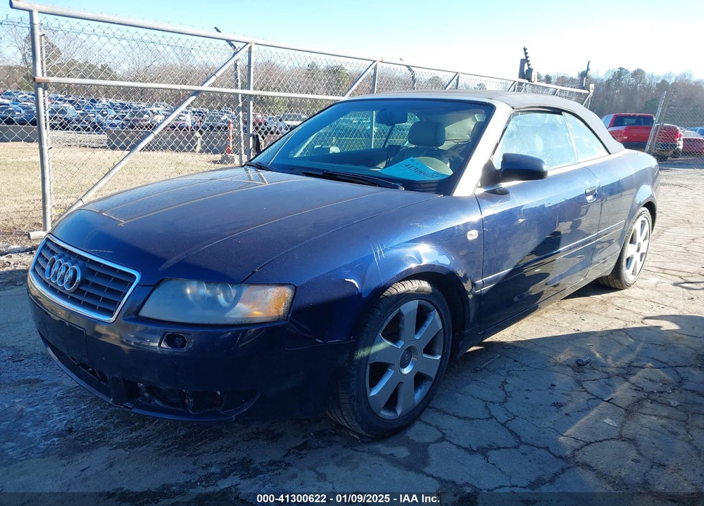 2006 AUDI A4 VIN: WAUAC48H96K011179