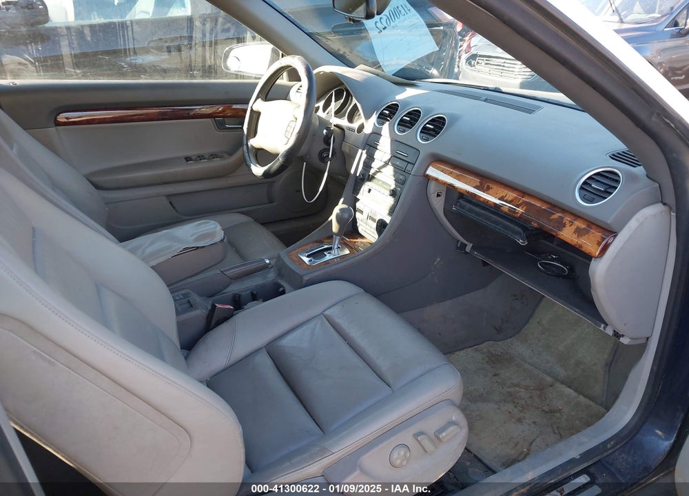 2006 AUDI A4 VIN: WAUAC48H96K011179