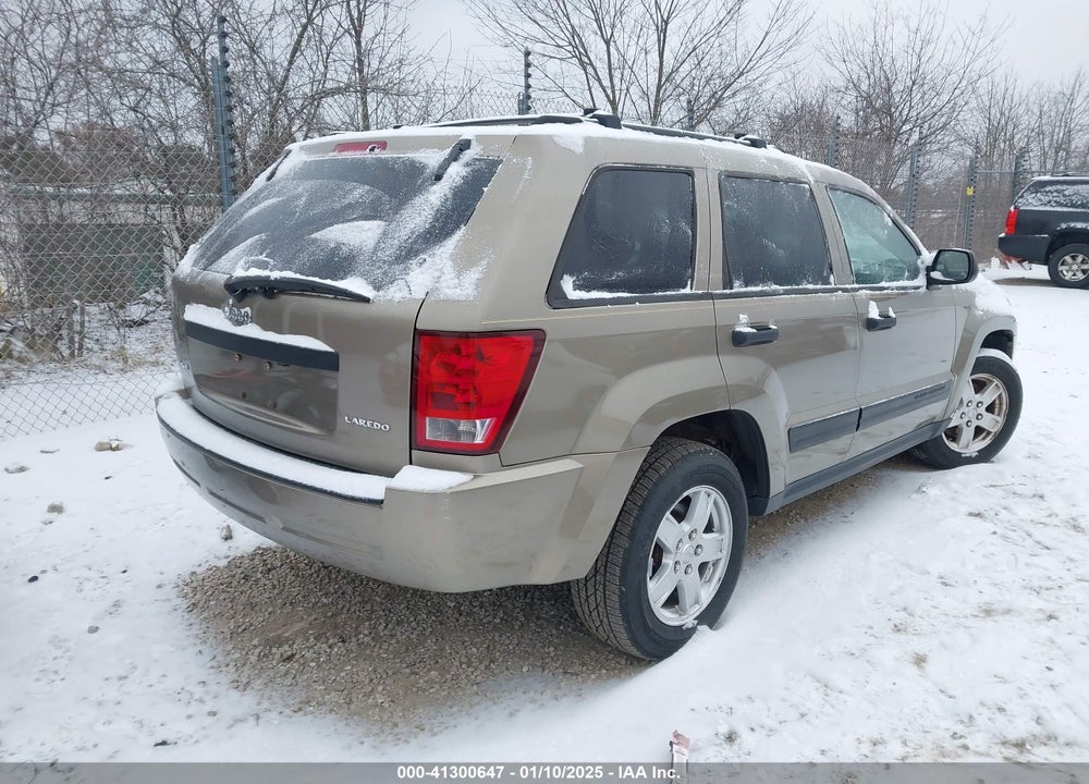 2005 JEEP GRAND CHEROKEE LAREDO VIN: 1J4HR48N75C727670