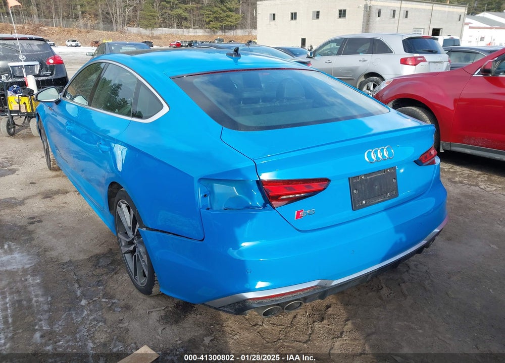 2021 AUDI S5 SPORTBACK VIN: WAUC4CF50MA005959