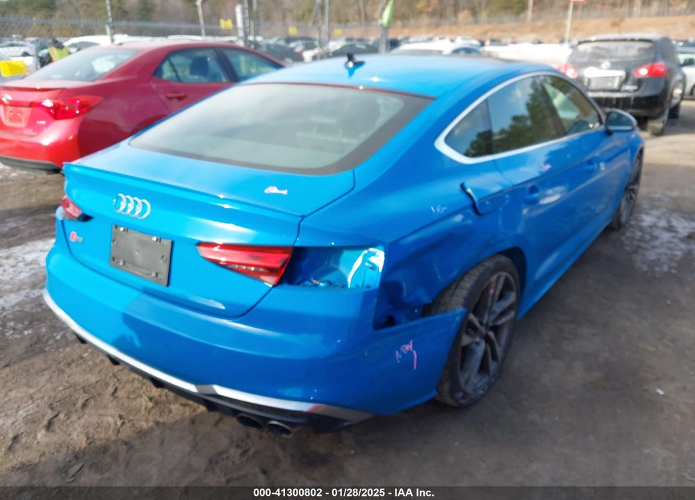 2021 AUDI S5 SPORTBACK VIN: WAUC4CF50MA005959