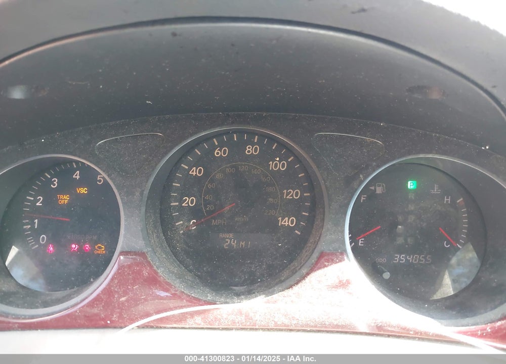 2004 LEXUS ES 330 VIN: JTHBA30G245022075