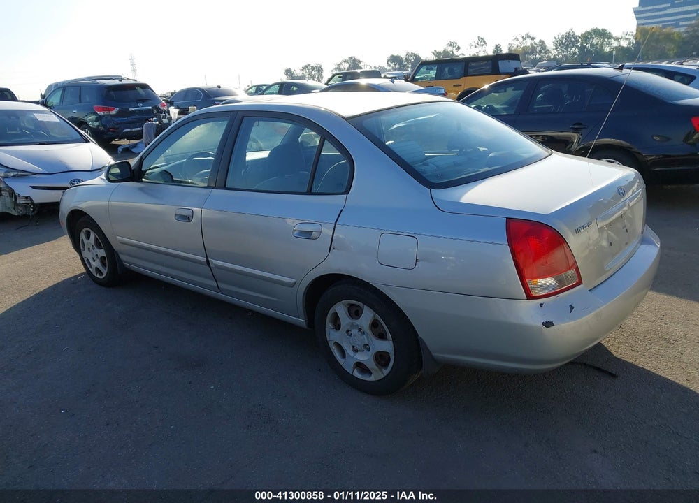 2001 HYUNDAI ELANTRA GLS VIN: KMHDN45DX1U236991