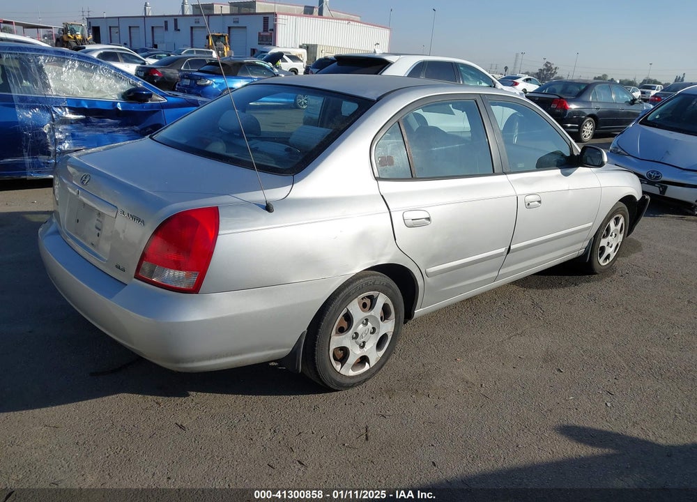 2001 HYUNDAI ELANTRA GLS VIN: KMHDN45DX1U236991