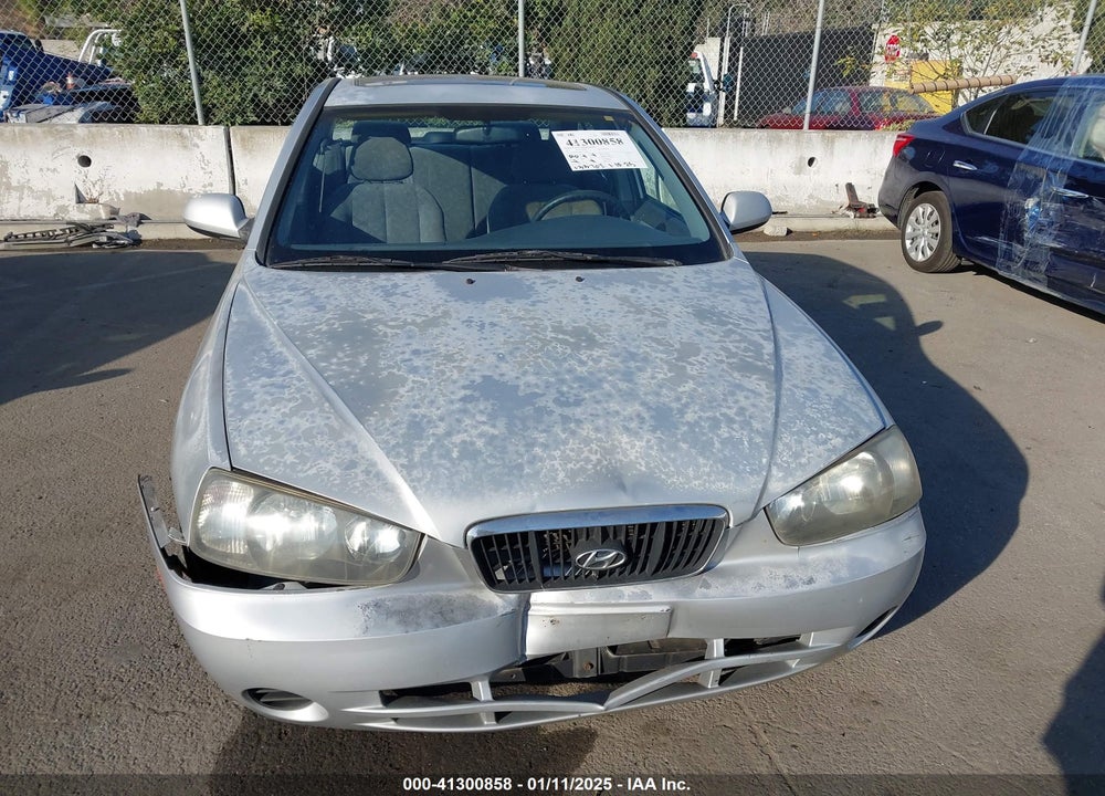2001 HYUNDAI ELANTRA GLS VIN: KMHDN45DX1U236991