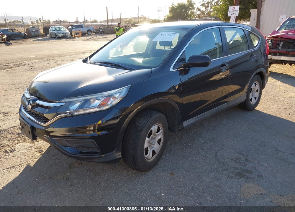 2015 HONDA CR-V LX VIN: 3CZRM3H3XFG716589