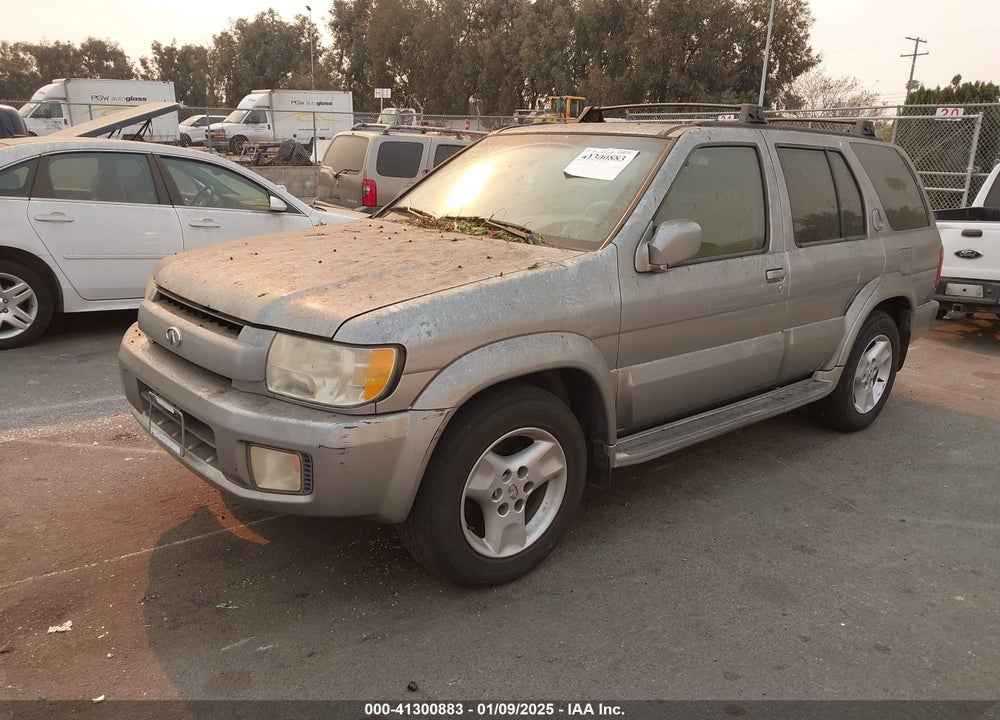 2001 INFINITI QX4 LUXURY VIN: JNRDR07X21W101369