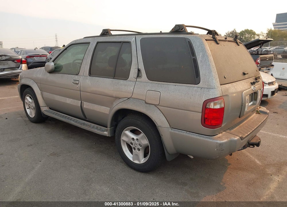 2001 INFINITI QX4 LUXURY VIN: JNRDR07X21W101369