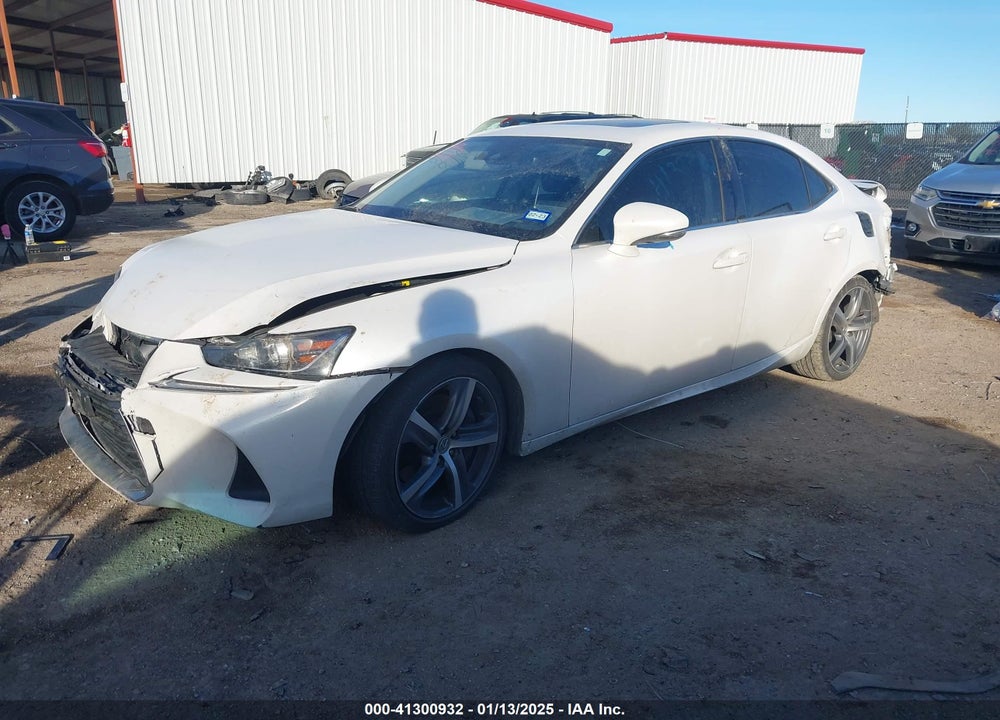 2018 LEXUS IS VIN: JTHC81D22J5030658