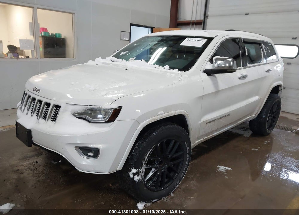 2014 JEEP GRAND CHEROKEE OVERLAND VIN: 1C4RJFCM5EC452053