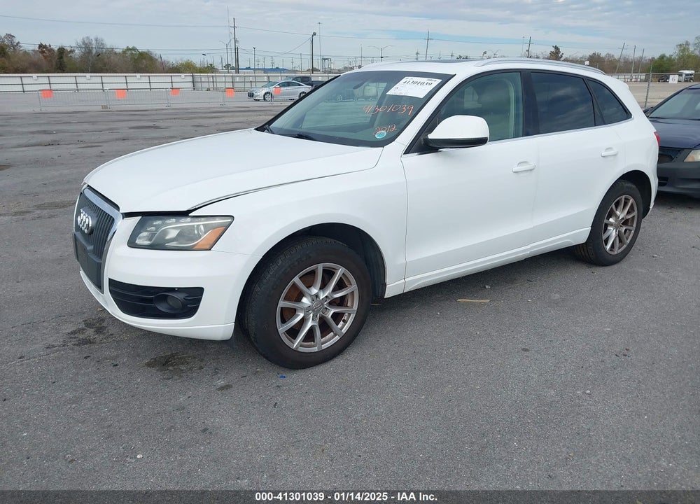 2012 AUDI Q5 2.0T PREMIUM VIN: WA1LFAFP0CA007755