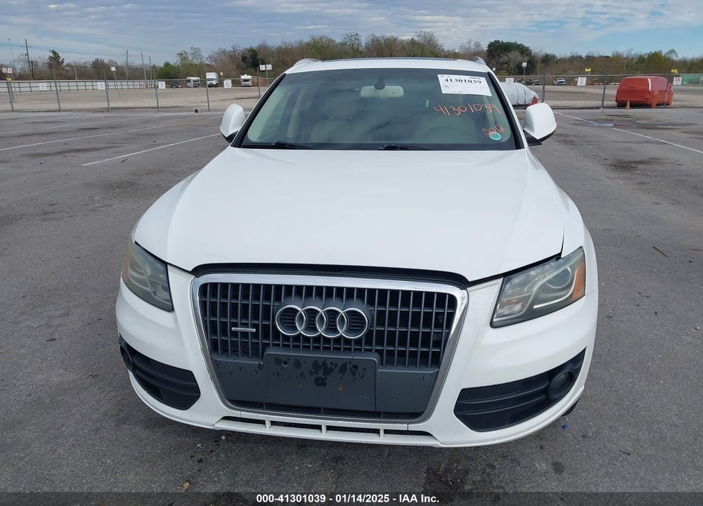 2012 AUDI Q5 2.0T PREMIUM VIN: WA1LFAFP0CA007755