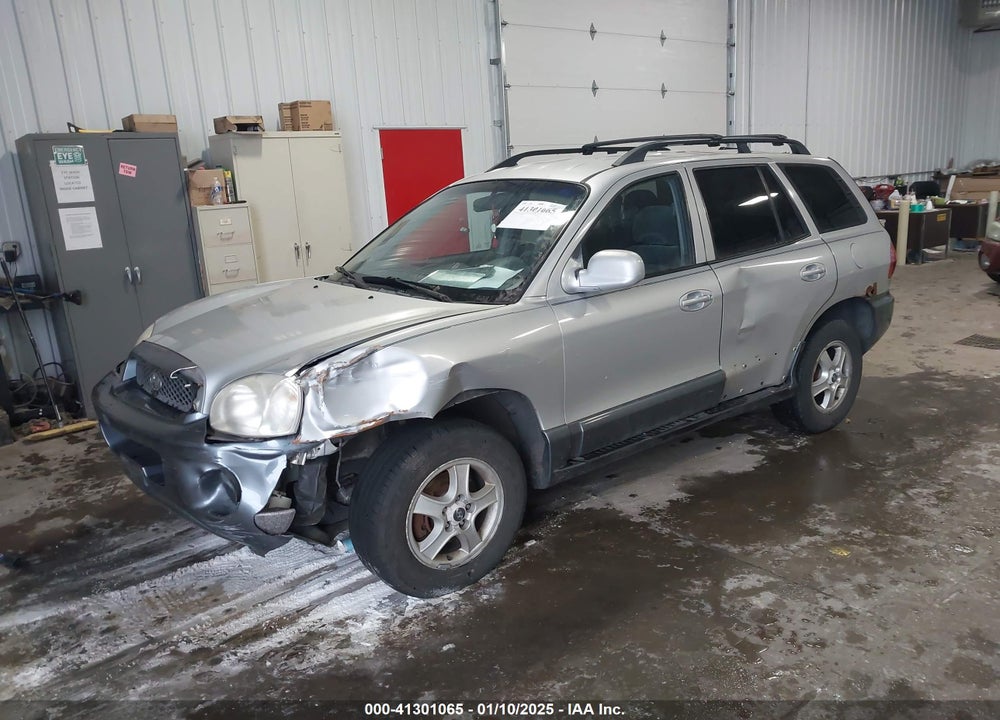 2004 HYUNDAI SANTA FE GLS/LX VIN: KM8SC73E04U790250