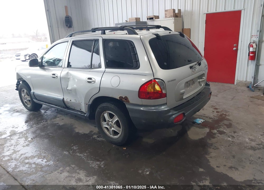 2004 HYUNDAI SANTA FE GLS/LX VIN: KM8SC73E04U790250