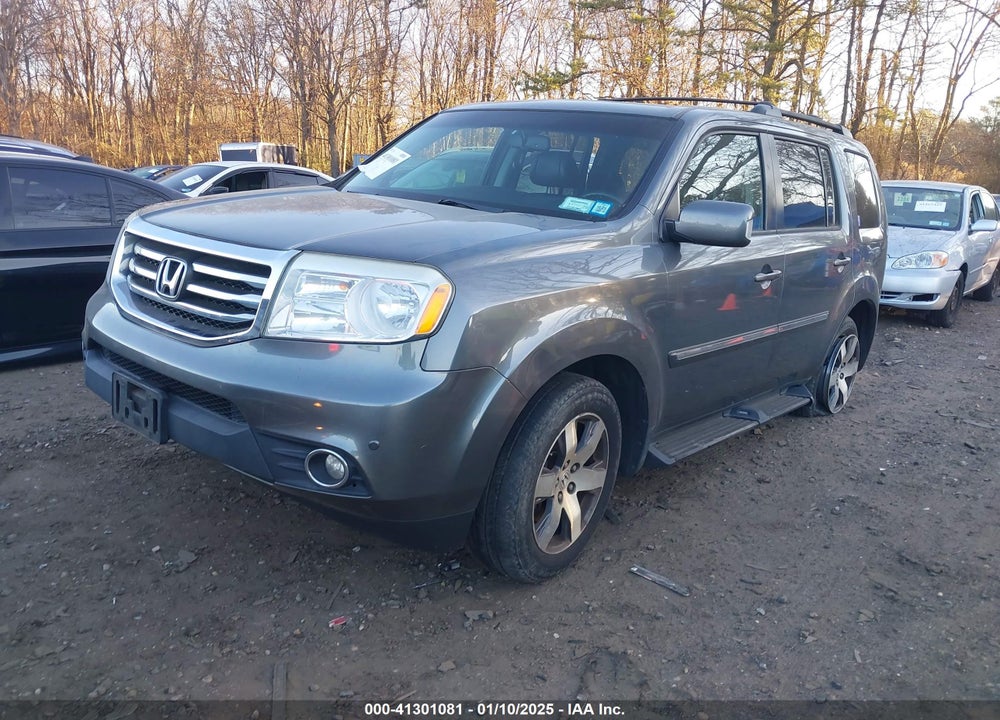 2012 HONDA PILOT TOURING VIN: 5FNYF4H99CB010253