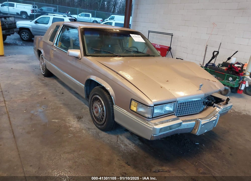 1989 CADILLAC DEVILLE VIN: 1G6CD1159K4357788
