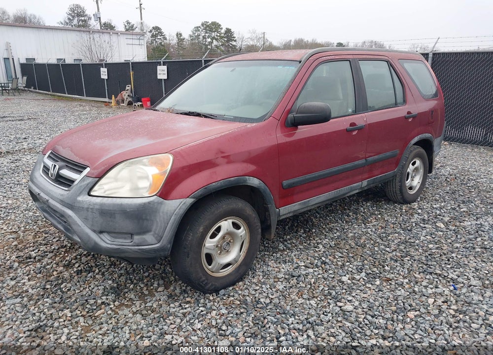 2002 HONDA CR-V LX VIN: JHLRD68482C015890