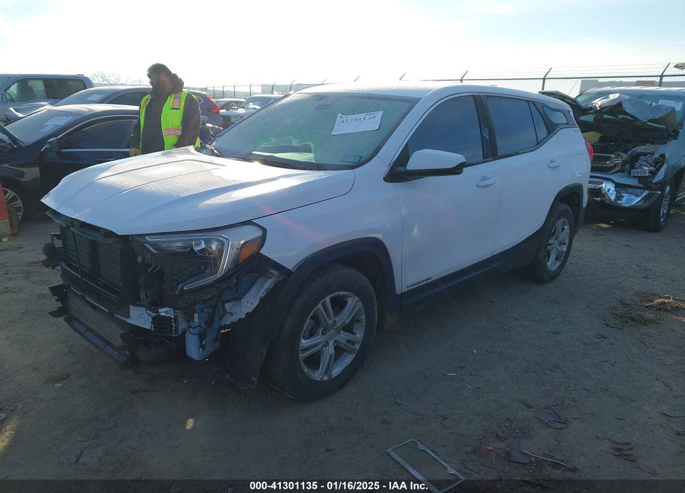 2020 GMC TERRAIN FWD SLE VIN: 3GKALMEV1LL101504