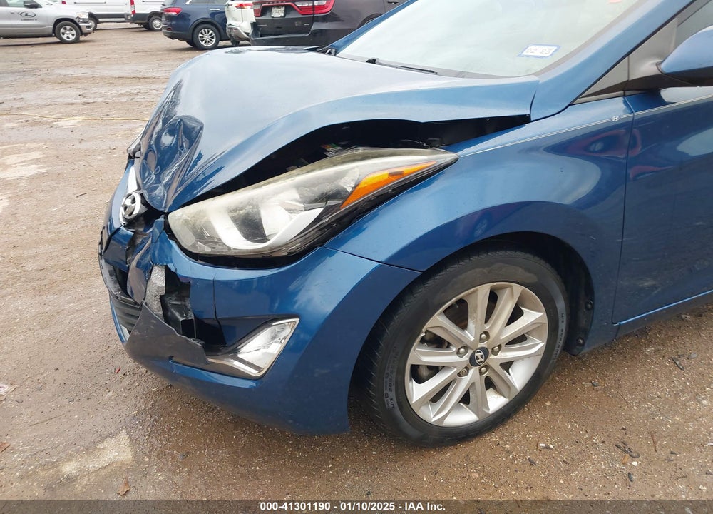 2016 HYUNDAI ELANTRA VIN: KMHDH4AE0GU634869