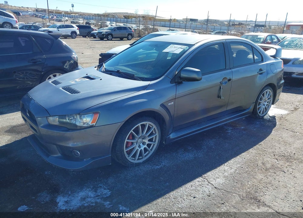 2008 MITSUBISHI LANCER EVOLUTION GSR VIN: JA3AW86V28U044234