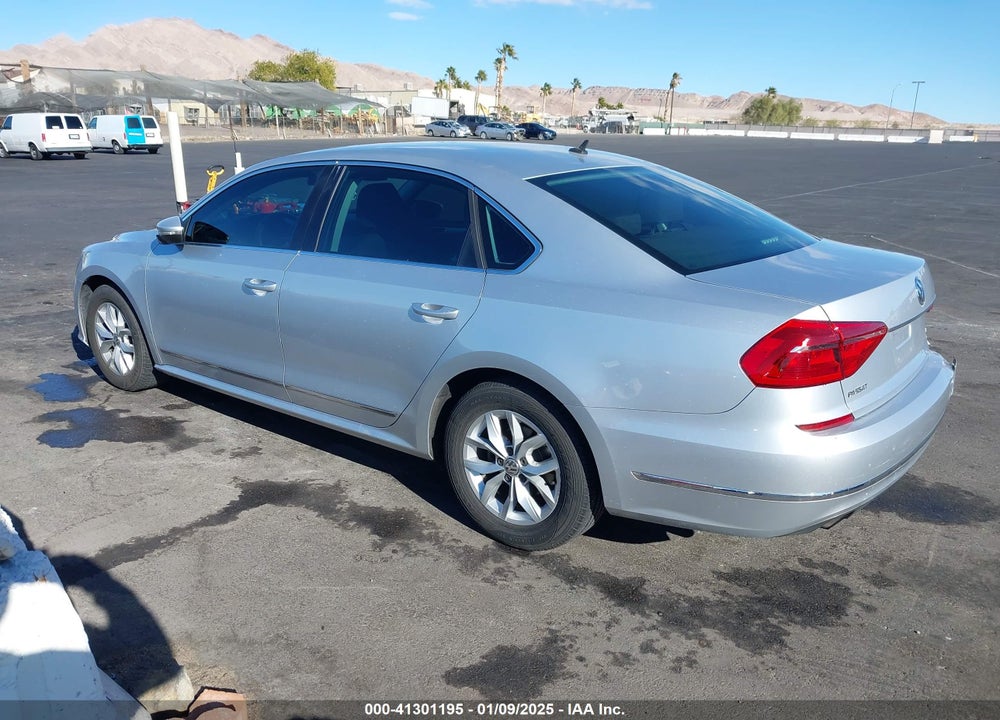 2016 VOLKSWAGEN PASSAT VIN: 1VWAT7A3XGC057227