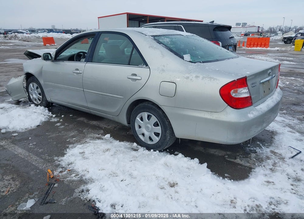 2004 TOYOTA CAMRY LE VIN: 4T1BE32KX4U912705