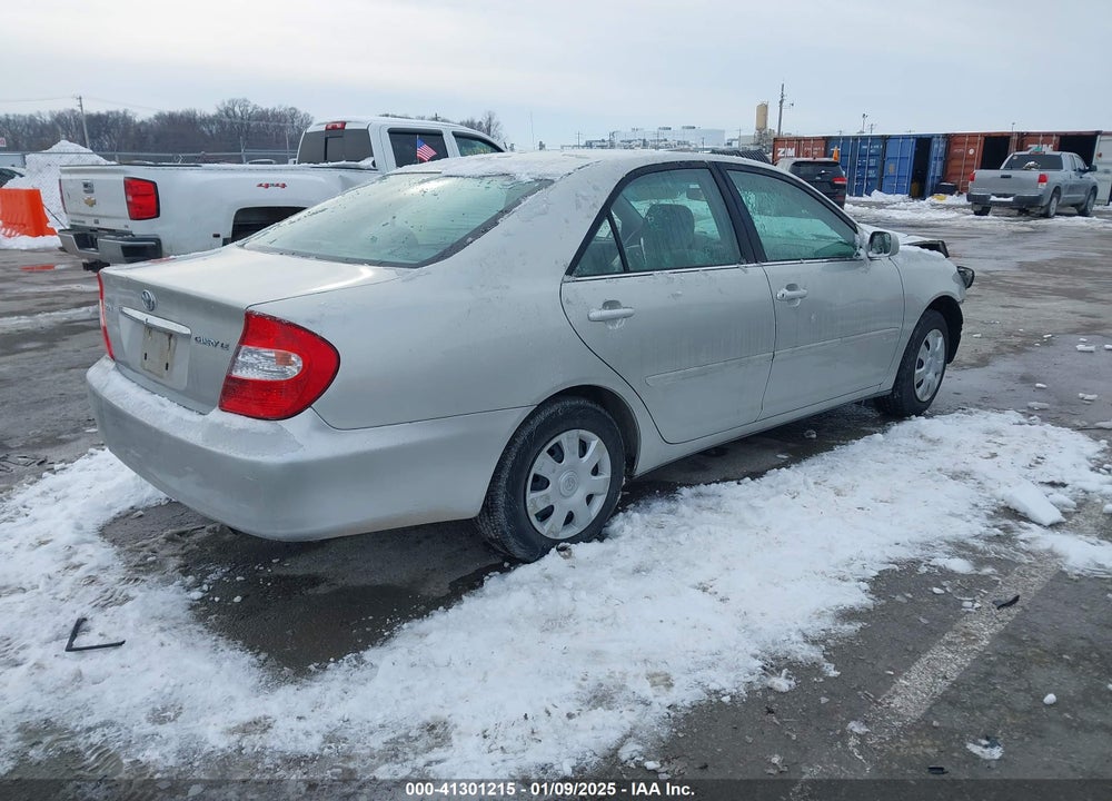 2004 TOYOTA CAMRY LE VIN: 4T1BE32KX4U912705