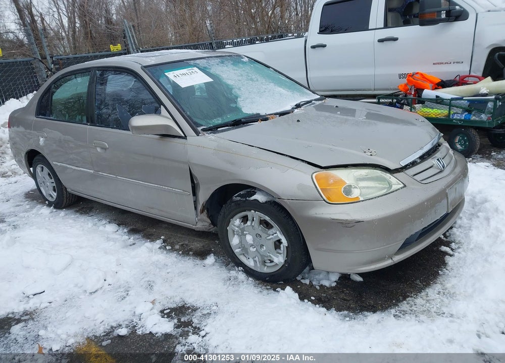 2002 HONDA CIVIC EX VIN: 1HGES26732L015658
