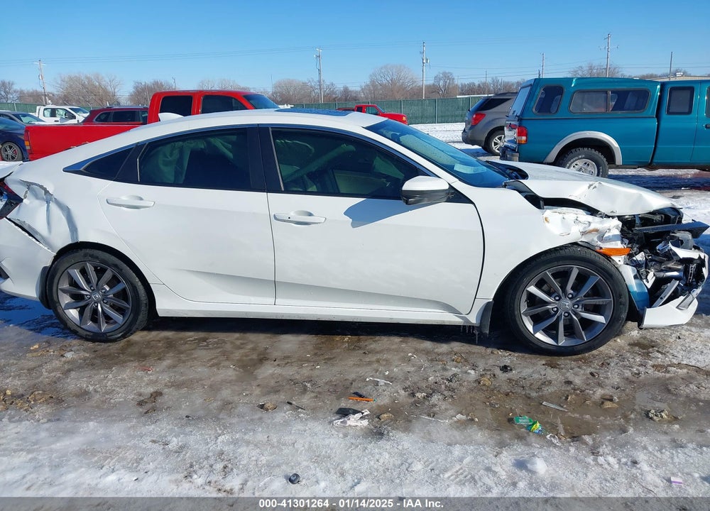 2019 HONDA CIVIC EX VIN: 19XFC1F32KE011696