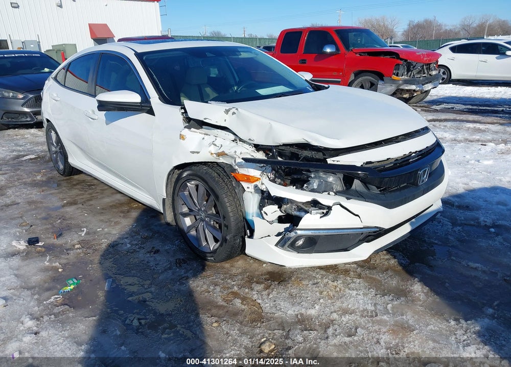 2019 HONDA CIVIC EX VIN: 19XFC1F32KE011696