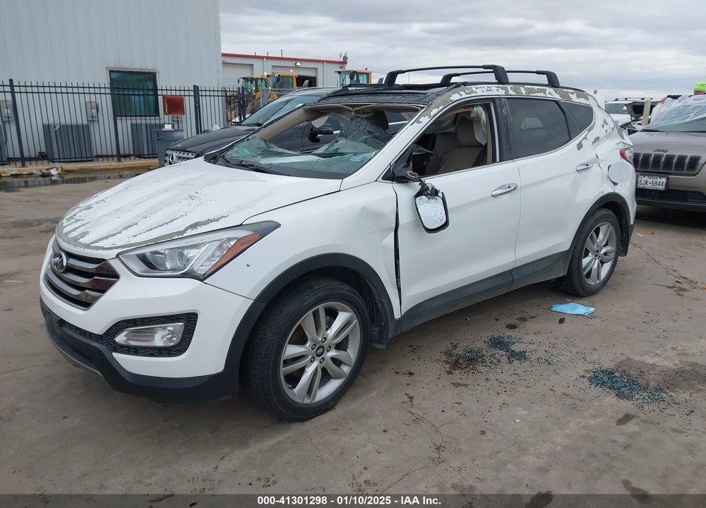 2016 HYUNDAI SANTA FE SPORT 2.0L TURBO VIN: 5XYZW4LA8GG316462
