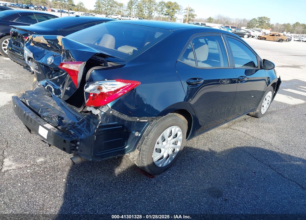 2018 TOYOTA COROLLA VIN: 5YFBURHE0JP777819