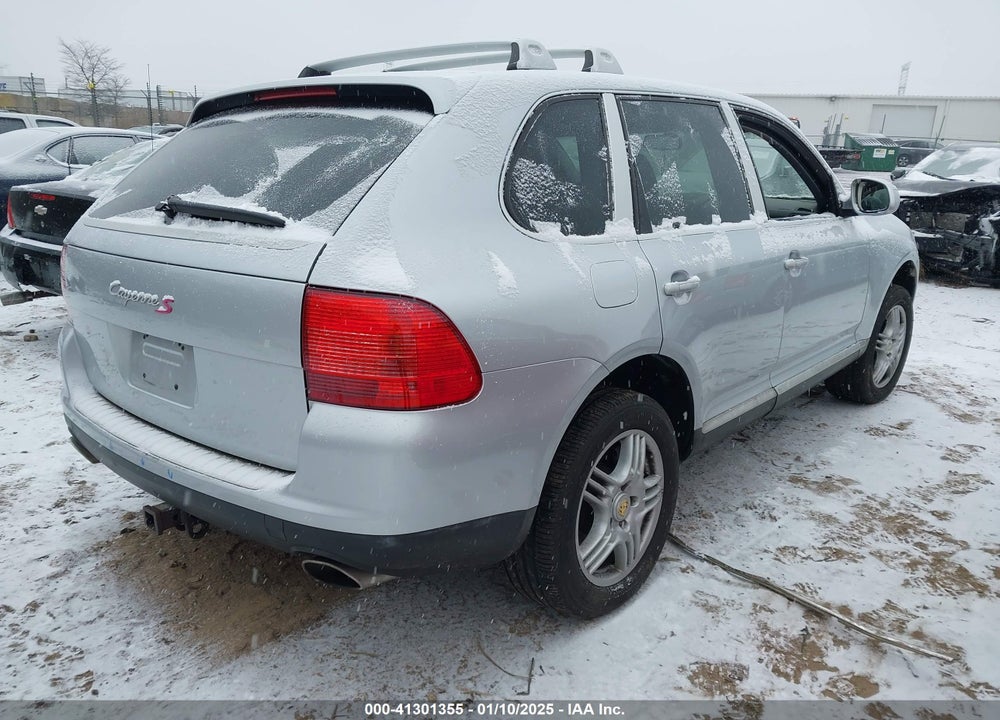 2004 PORSCHE CAYENNE S VIN: WP1AB29P24LA66806