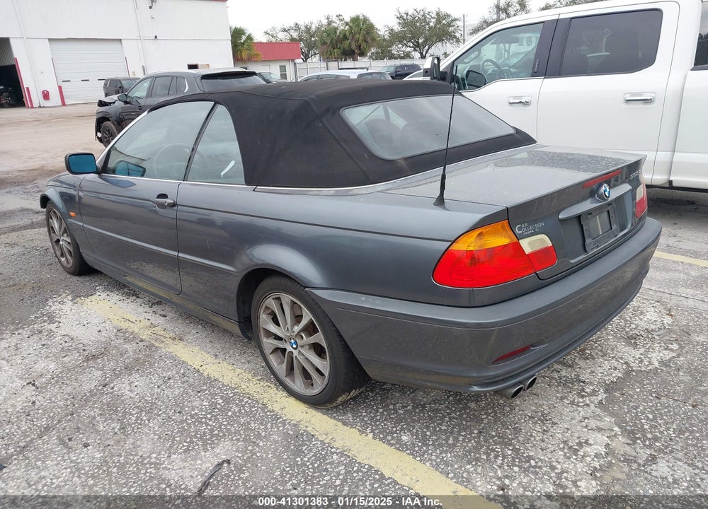 2002 BMW 330CI VIN: WBABS53422JU89588