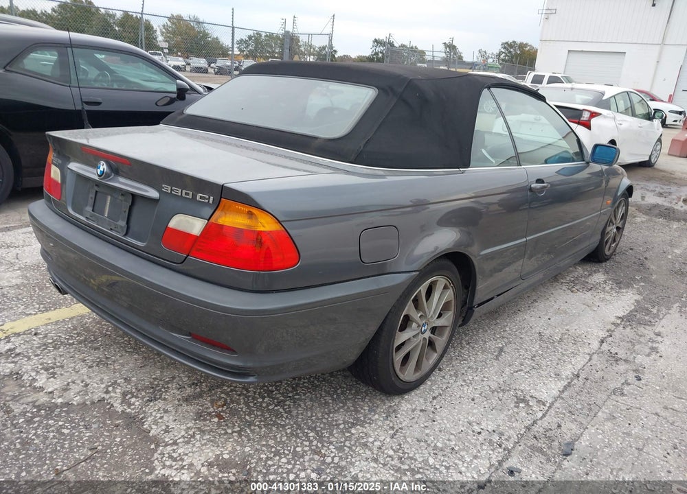 2002 BMW 330CI VIN: WBABS53422JU89588