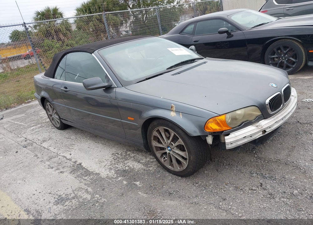 2002 BMW 330CI VIN: WBABS53422JU89588