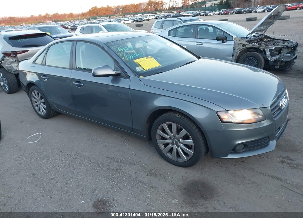 2012 AUDI A4 2.0T PREMIUM VIN: WAUBFAFL0CN004309