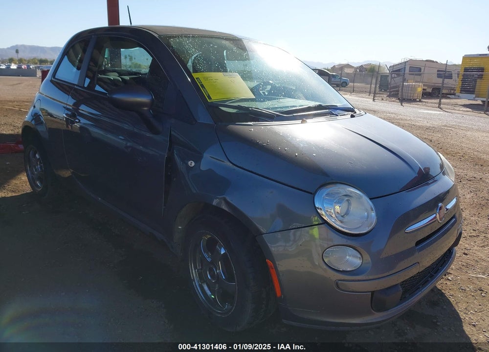 2013 FIAT 500 VIN: 3C3CFFARXDT686525
