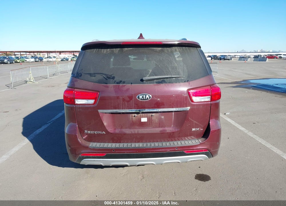 2015 KIA SEDONA SX LUXURY VIN: KNDME5C15F6046322