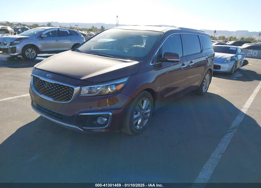 2015 KIA SEDONA SX LUXURY VIN: KNDME5C15F6046322