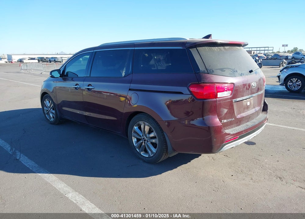 2015 KIA SEDONA SX LUXURY VIN: KNDME5C15F6046322